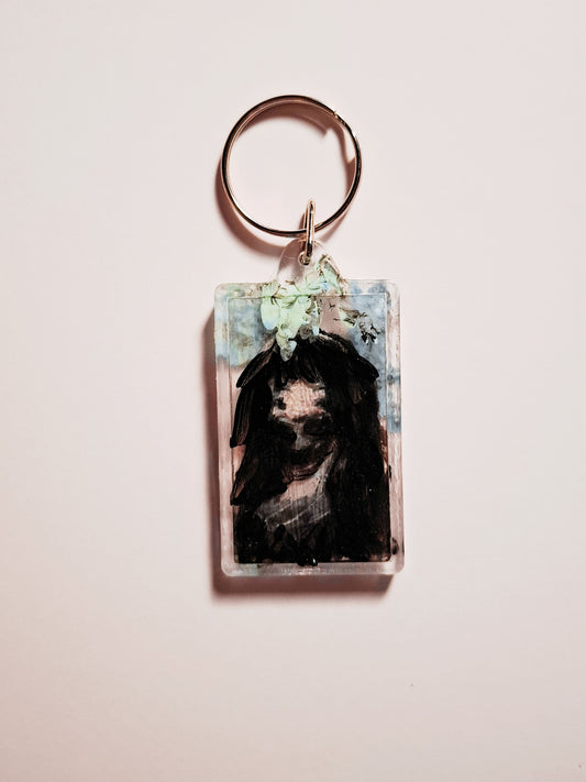 Slapta ninzė - Rankų darbo raktų pakabutis